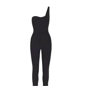 Skims all-in-one one shoulder onesie
